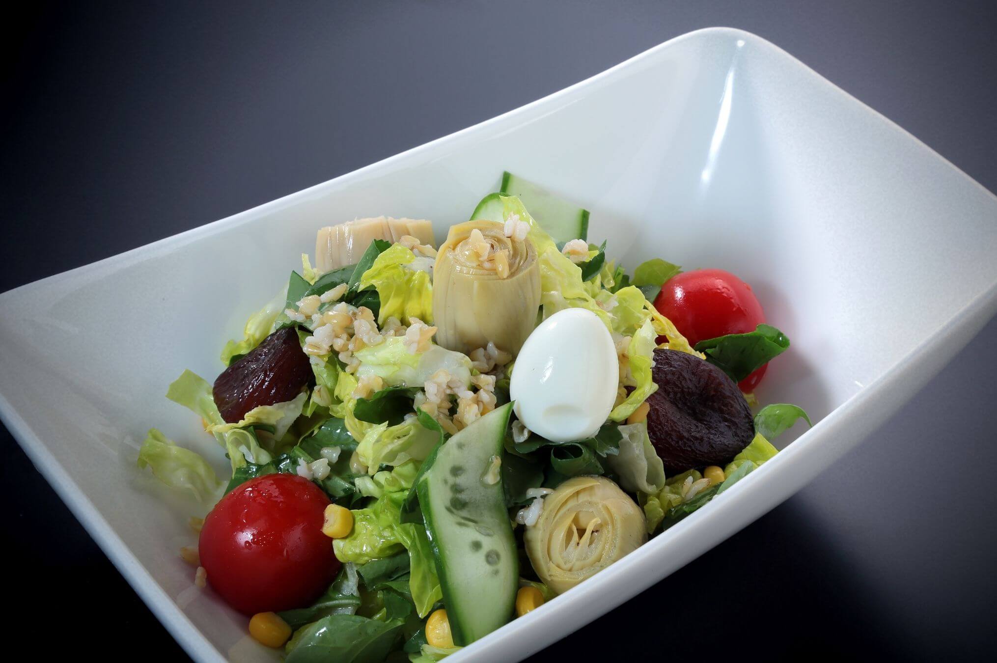Ensalada variada con alcachofas de Tudela – El Huertico