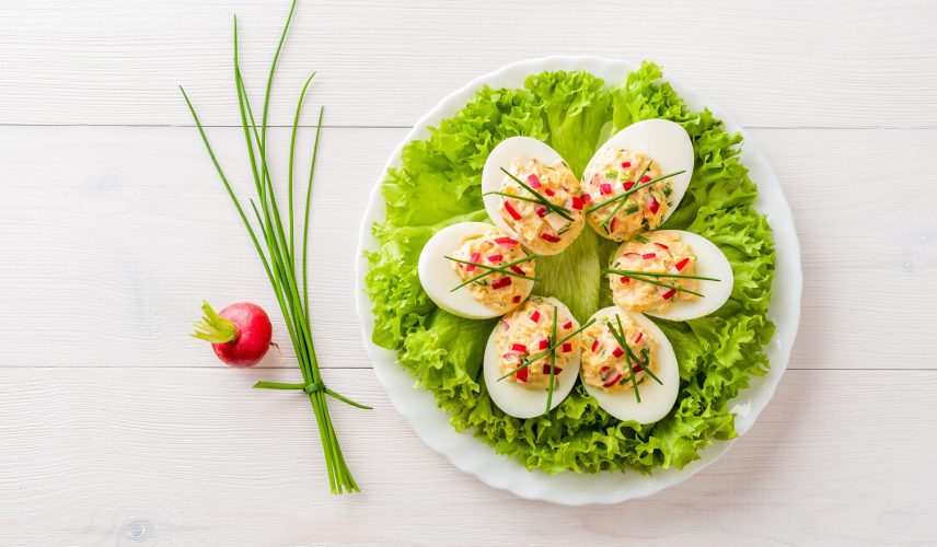 Receta_El_Huertico_Huevos_rellenos_atún_lechuga_salsa_rosa