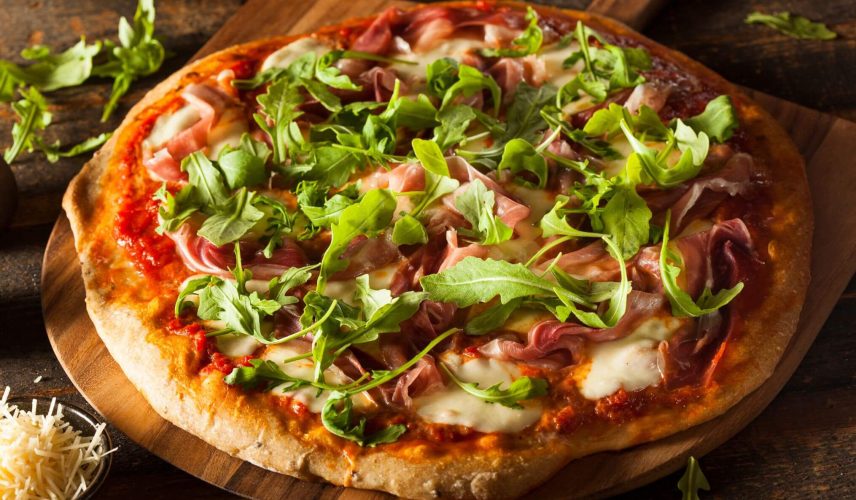 Receta_El_Huertico_Pizza_jamon_serrano_y_rucula